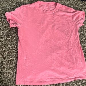 lululemon athletica Pink Short Sleeve Tee